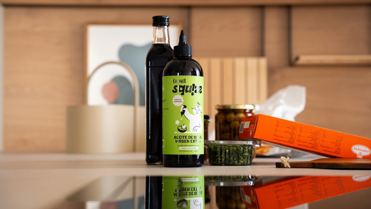 AOVE Squizz ingrediente clave en tus trucos para cocinar sano y rápido