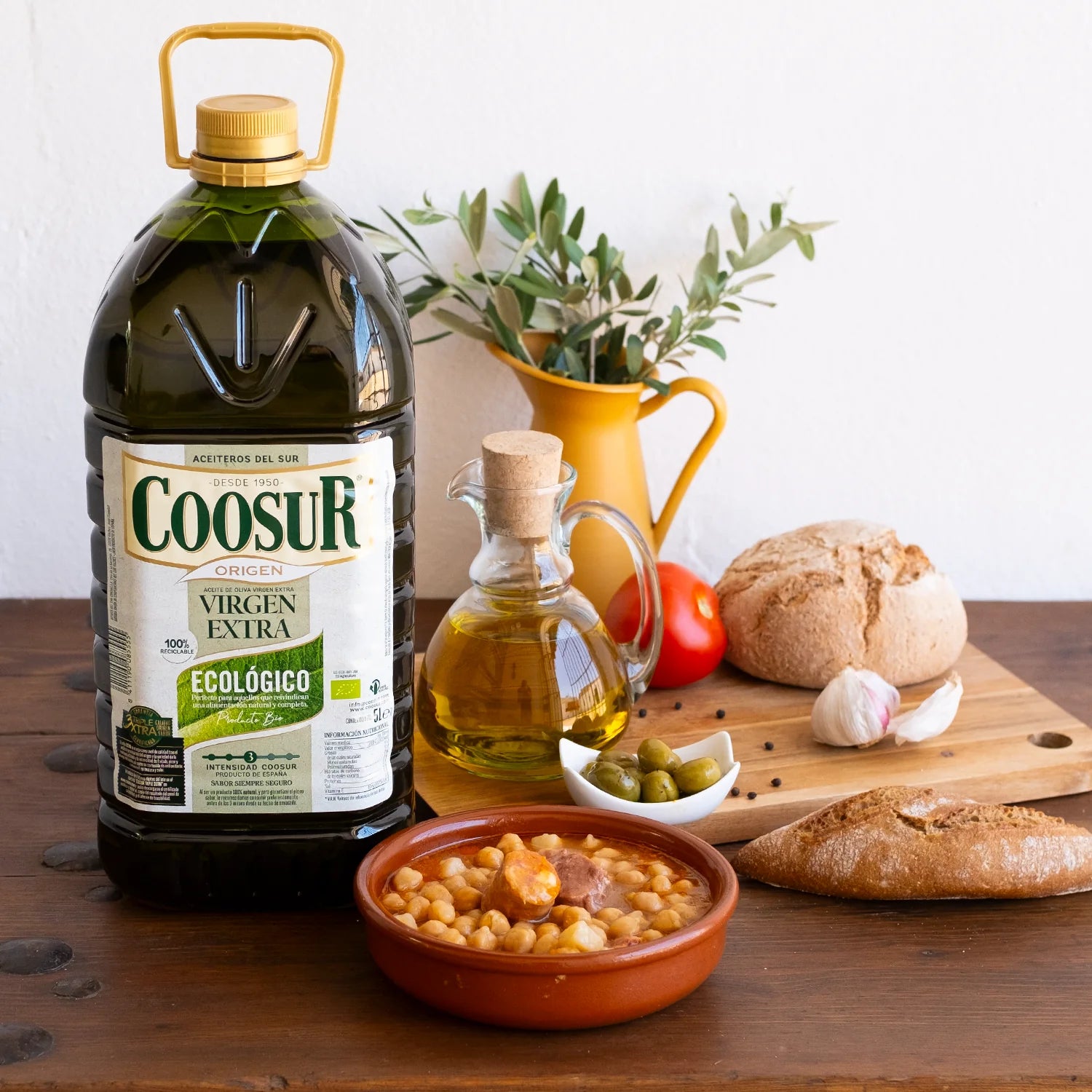 Aceite de Oliva Virgen Extra Ecológico 5 l